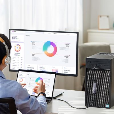 5. Ugreen CM489 40189 HDMI (Female) - USB-A / USB-C (Male) Capture Card - Gray