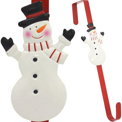 11. HANGER FOR WREATHS 39CM SNOWMAN