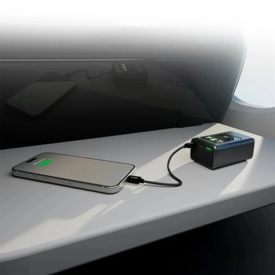9. Powerbank SBS 10000mAh PD 35W with LCD display - gray