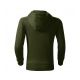 4. Children's Trendy Zipper Sweatshirt (military)