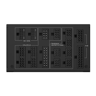 3. GIGABYTE UD1600PM PG5 AI TOP Power Supply Module 1600 W 20+4 pin ATX ATX Black