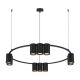 Ceiling lamp PENDANT LIGHT PORI 10XGU10 ML0373 BLACK