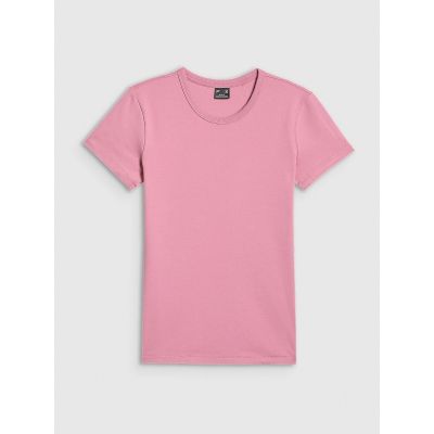 5. Women's slim plain T-shirt 4F 4FRAW25TTSHF3623-56S