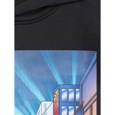 6. Boy's sweatshirt with hood, open, 4F 4FJRAW25TSWSM2345-20S