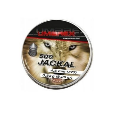 4.5 mm Umarex Jackal Pointed Ribbed pellets 500 pcs