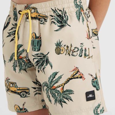 9. O'Neil Mix & Match Cali Print 13'' Swim Shorts Jr 92800613864