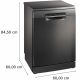 2. Bosch Serie 4 SMS4EMC06E Freestanding Dishwasher, 14 Place Settings, Energy Efficiency Class B
