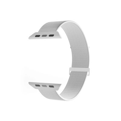 3. Puro Sport Nylon Strap for Apple Watch 38 / 40 / 41 mm - White