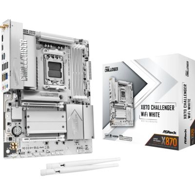 ASRock X870 Challenger WiFi White AM5 ATX HDMI/USB-C