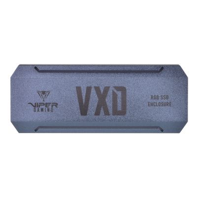 5. PATRIOT VXD SSD Enclosure USB3.2 M.2 NVMe 1.3 up to 2TB Aluminum RGB