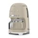 4. Smeg DCF02MLMEU Kaffemaschine, beige, Ines de la Fressange