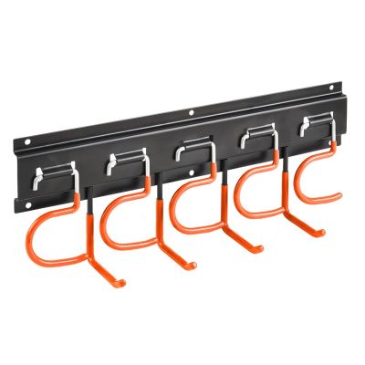 9. MACLEAN WALL ORGANIZER FOR GARDEN TOOLS MACLEAN WALL ORGANIZER FOR GARDEN TOOLS, STEEL, WITH HOOKS, MAX. O