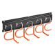 9. MACLEAN WALL ORGANIZER FOR GARDEN TOOLS MACLEAN WALL ORGANIZER FOR GARDEN TOOLS, STEEL, WITH HOOKS, MAX. O