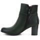 3. Women's insulated ankle boots with a heel, green M.Daszyński SA125-32