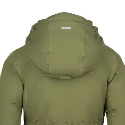 5. Trollkids Girls Alesund Coat Children's Winter Hooded Jacket Waterproof Down Green (301-323)