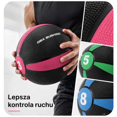 13. Anti-slip rubber medicine ball | DBX Bushido