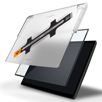 2. Spigen Glas.tR EZ Fit Tempered Glass for Tesla Model X 2022 / Model S 2021 - Black