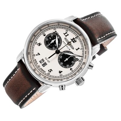 2. Men's Watch ZEPPELIN Graf Chronograph LZ 127 + BOX