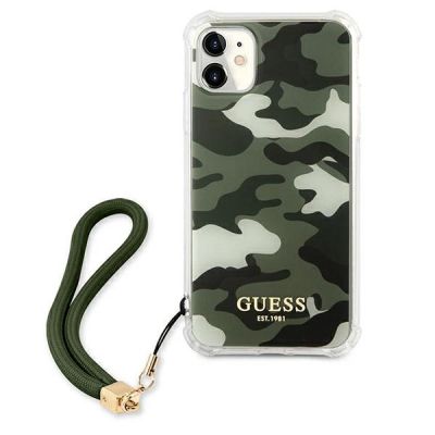 3. Guess GUHCN61KSARKA iPhone 11 6.1" / Xr green/khaki hardcase Camo Collection