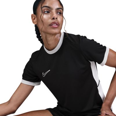 3. Nike Dri-Fit Academy 25 SS Women's T-Shirt Black FZ9756 010