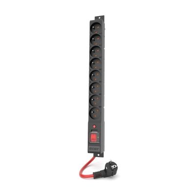 Acar R8 POWER 16A power strip (3m; black)