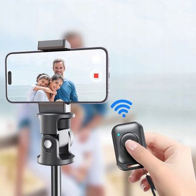 4. Tech-Protect L03S Bluetooth selfie stick with remote control, tripod up to 148cm and head 180 - black
