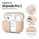 2. Tech-Protect Silicone Case for Apple AirPods Pro 1 / 2 - Beige