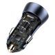 7. Baseus Golden Contactor Pro fast car charger USB Type C / USB 40 W Power Delivery 3.0 Quick Charge 4 + SCP FCP AFC gray (CCJD-0G)