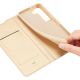9. Dux Ducis Skin Pro Holster Cover Flip Cover for Samsung Galaxy S22 + (S22 Plus) gold