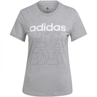 adidas Loungwear Essentials Slim Logo T-shirt W HL2053