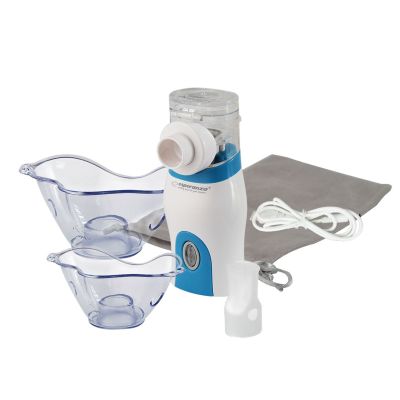 12. Esperanza MIST ECN005 facial inhaler (white and blue)