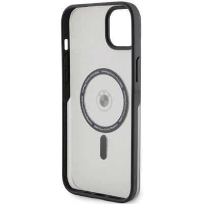 7. BMW Signature MagSafe Case for iPhone 14 Plus/15 Plus - Black