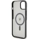 7. BMW Signature MagSafe Case for iPhone 14 Plus/15 Plus - Black