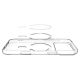 4. Spigen Liquid Crystal MagSafe Case for iPhone 18 Pro Max / 17 Pro Max - Clear and White