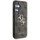 4. Guess Big 4G Logo Classic Logo Case for Samsung Galaxy S25 Brown