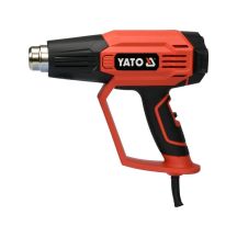 YATO HEAT GUN 1600W 50-650C 2 SPEEDS LCD + MEMORY
