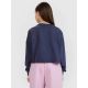 5. Girls' sweatshirt without a hood, 4F 4FJWSS25TSWSF1483-22S