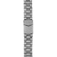 Bauhaus silver titanium bracelet, 22 mm