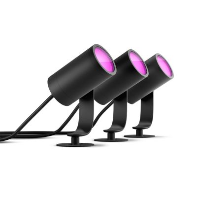 10. Philips Hue White and color ambiance Lily outdoor spotlight
