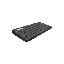 Logitech 920-012244 Keyboard Mouse Included Universal RF Wireless + Bluetooth QWERTY American International Graphite