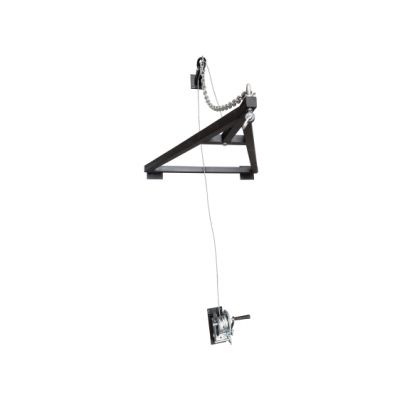 Bag hanger with reel