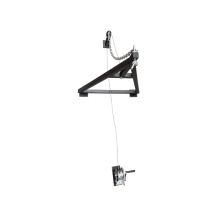 Bag hanger with reel