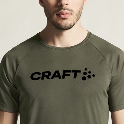 4. Men's Short Sleeve T-Shirt CORE ESSENCE LOGO TEE M