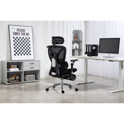 102. Activejet ergonomic office chair YK848, black