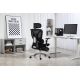 102. Activejet ergonomic office chair YK848, black