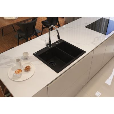 3. Deante Eridan 1.5-bowl sink without drainer ZQE_N503