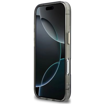 5. Karl Lagerfeld IML K Head Logo MagSafe Case for iPhone 17 Pro Max - Black