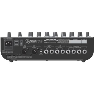 2. Mackie 1202VLZ4 audio mixer 12 channels 20 - 20000 Hz