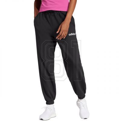 2. adidas Essentials Linear French Terry Cuffed W Pants JC5948