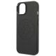 6. Karl Lagerfeld Leather Perforated Logo Case for iPhone 14 Plus - Black
